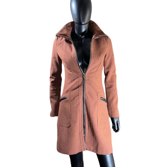 Lola Jeans Jackets & Blazers - Vintage Lola Brown Wool Petticoat Sz XS